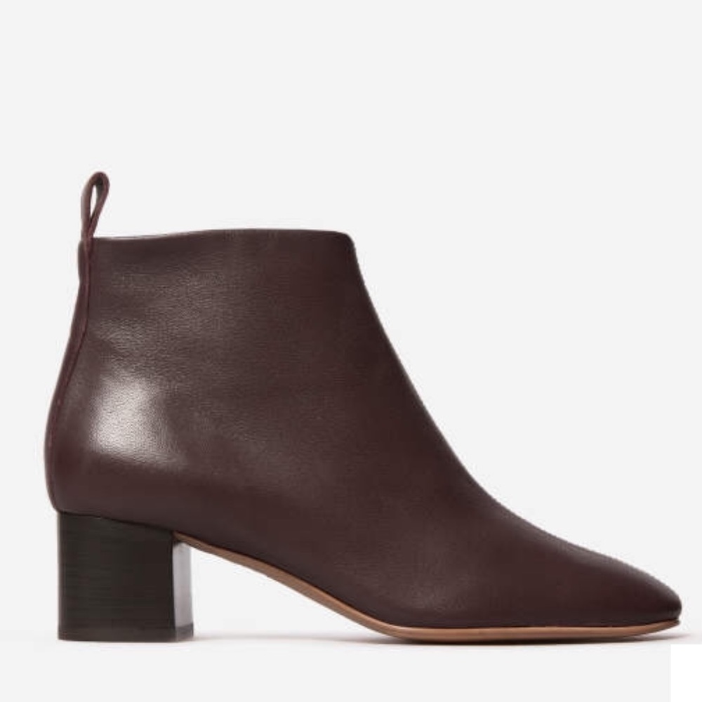 Everlane Day Boot in Burgundy NWT